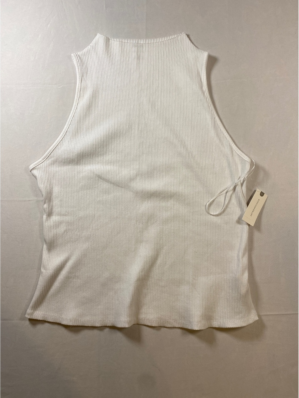 Women’s Maeve by Anthropology White Muscle Tank Size XL